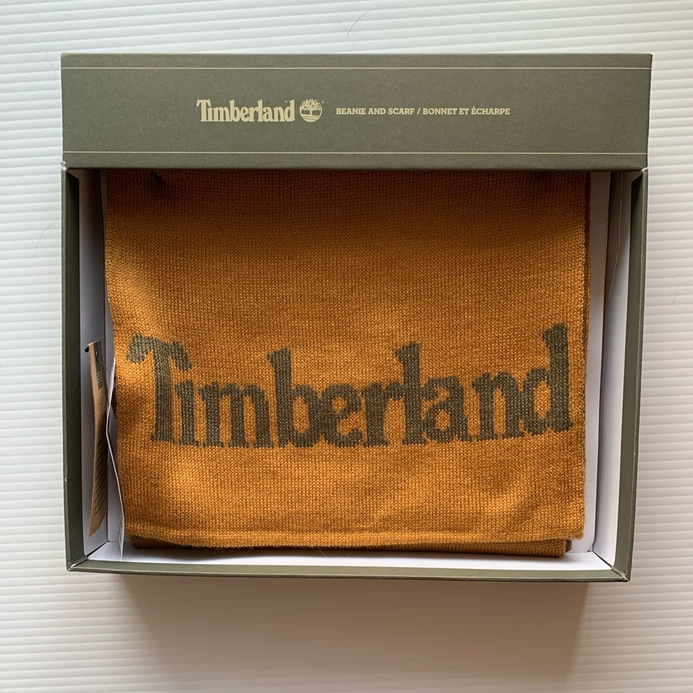 NWT timberland boots shoe scarf men or women OS